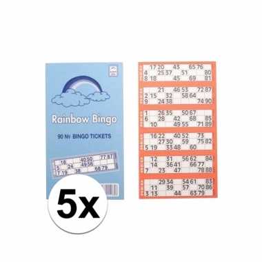 Afgeprijsde 500x bingokaarten set