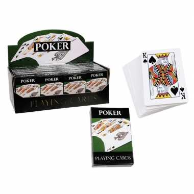 Afgeprijsde poker speelkaarten 54 stuks