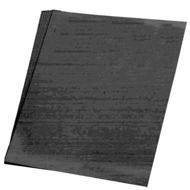 Afgeprijsde zwart knutsel papier 100 vellen a4