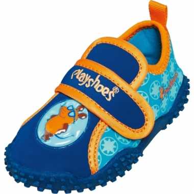 Blauwe waterschoenen voor kids