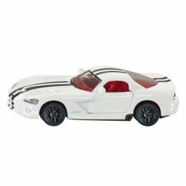 Dodge viper witte speelgoed auto 1434 siku