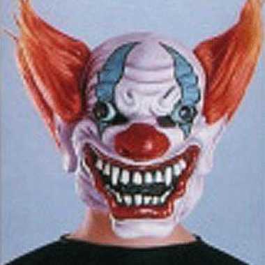 Feest masker gestoorde clown