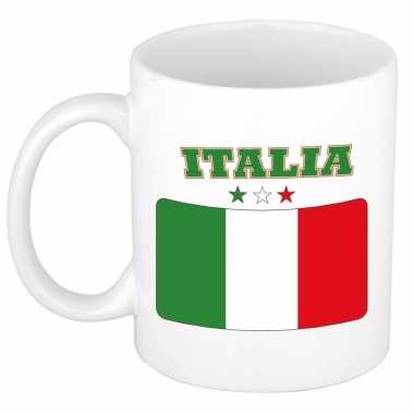 Koffiemok vlag italie 300 ml