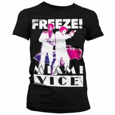 Miami vice freeze kleding dames shirt