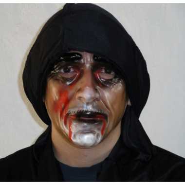 Plastic zombie man masker