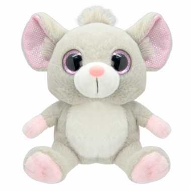 Speelgoed muis knuffel 19 cm