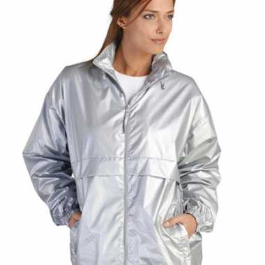 Unisex zilveren jas