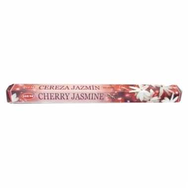 Wierook stokjes met cherry jasmine geur