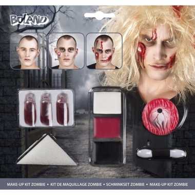Zombie horror make-up setje