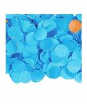 100 gram blauwe confetti