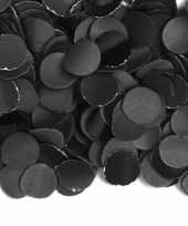 100 gram zwarte confetti