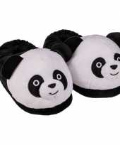 Afgeprijsde 3d panda pantoffels voor kinderen