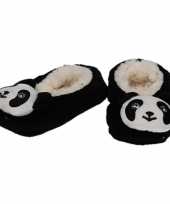 Afgeprijsde cadeau kinderslofjes pantoffels panda