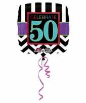 Afgeprijsde folieballonnen happy 50th birthday