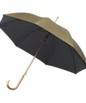 Afgeprijsde gouden paraplu 105 cm