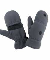 Afgeprijsde grijze handschoenen met anti slip voor volwassenen