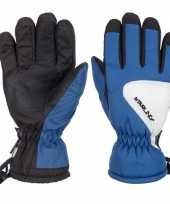 Afgeprijsde kobalt zwart wit starling riva ski handschoenen taslan voor jongens meisjes