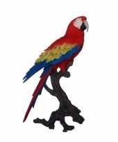 Afgeprijsde luxe tropische vogel beeld papegaai 70 cm
