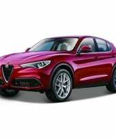 Afgeprijsde model auto alfa romeo stelvio 1 24