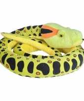 Afgeprijsde pluche anaconda slangen knuffels 280 cm