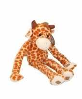 Afgeprijsde pluche knuffelbeest giraffe van 55 cm