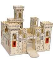 Afgeprijsde speelgoed kasteel medieval van hout
