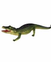 Afgeprijsde speelgoed krokodil van rubber 60 cm