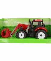 Afgeprijsde speelgoed tractor rood