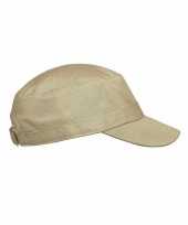 Army cap beige voor volwassenen