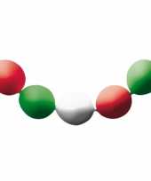 Ballon slinger in de kleuren van italie