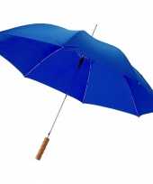 Blauwe paraplu automatisch 82 cm