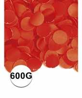 Brandvertragende confetti rood 600 gram