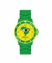Brazilie supporters horloge