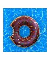Chocolade donut zwemband
