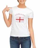Engeland vlaggen t-shirt voor dames