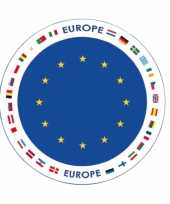 Europa vlag print bierviltjes