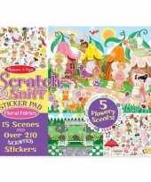 Fee prinsessen reuk stickers 210 stuks