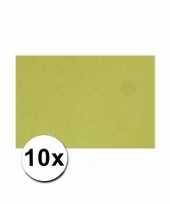 Groen knutsel karton a4 10 stuks