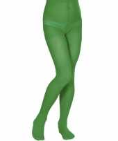 Groene panty voor meisjes 40 den