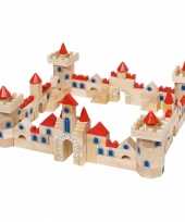 Kinder bouw blokken kasteel 145 delig