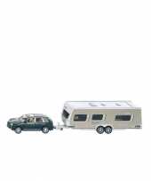 Kinderspeelgoed auto met caravan