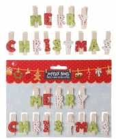 Letterknijpers merry christmas