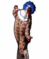 Levensgrote horror clown deco bord