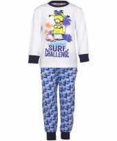 Minions pyjama surf voor jongens