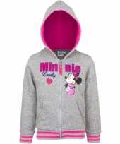 Minnie mouse sweatshirt voor meisjes grijs