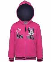 Minnie mouse sweatshirt voor meisjes roze