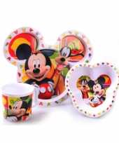 Peuter servies mickey mouse