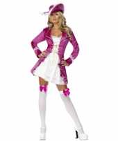 Piraten outfit met roze jasje
