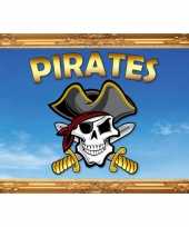 Piraten wandversiering poster pirates