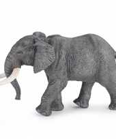 Plastic dieren afrikaanse olifant 16 cm
